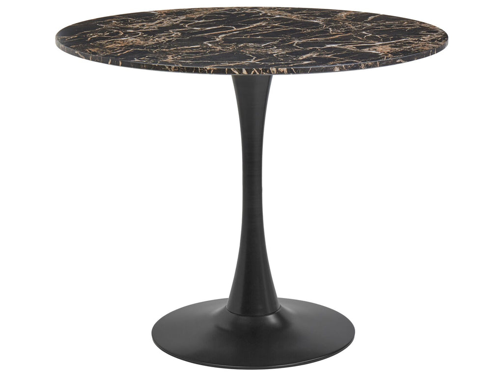 Dining Table BOCA Black/ Gold 90 cm 90 cm