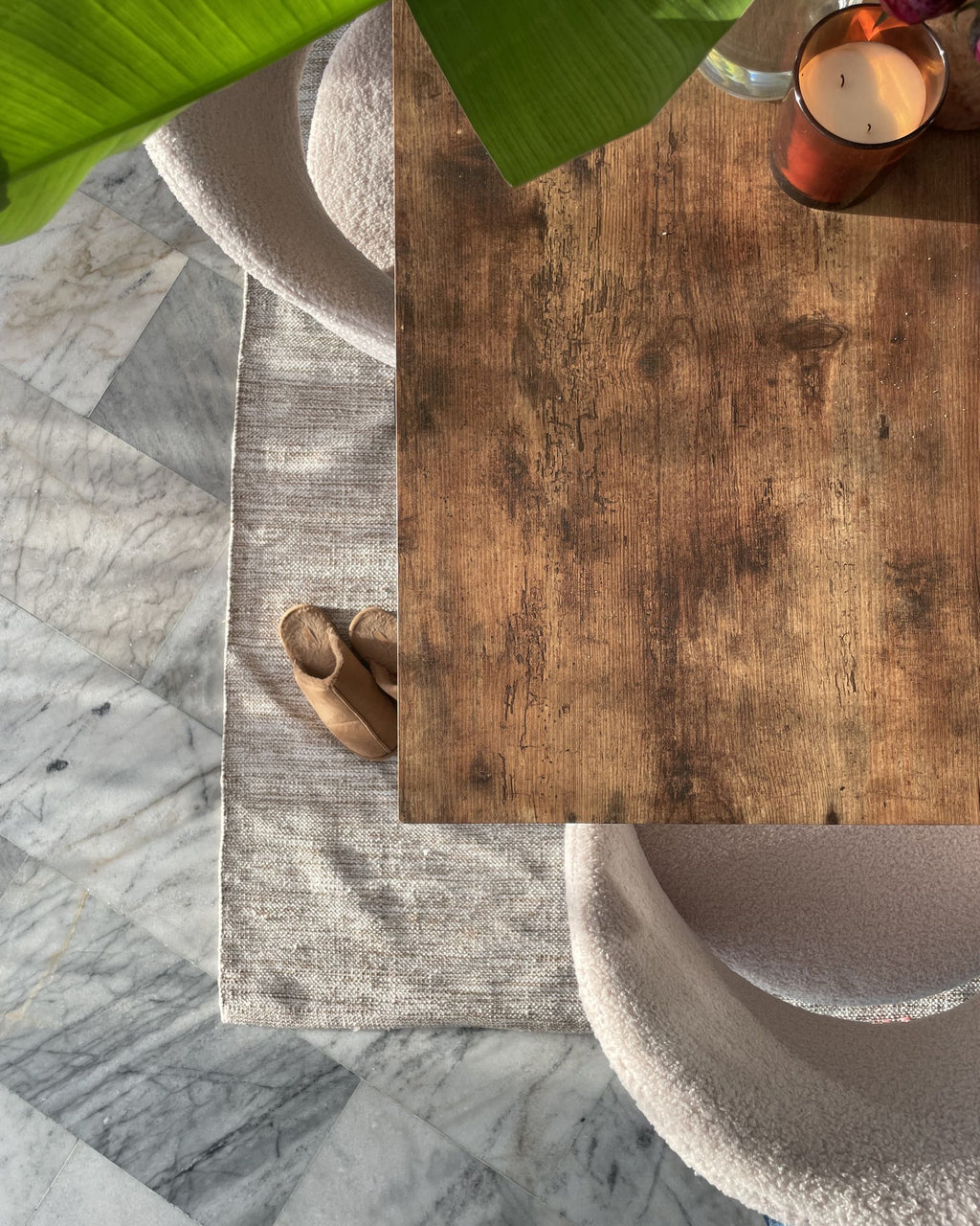 Extending Dining Table HARLOW Dark Brown 140/180 cm 90 cm