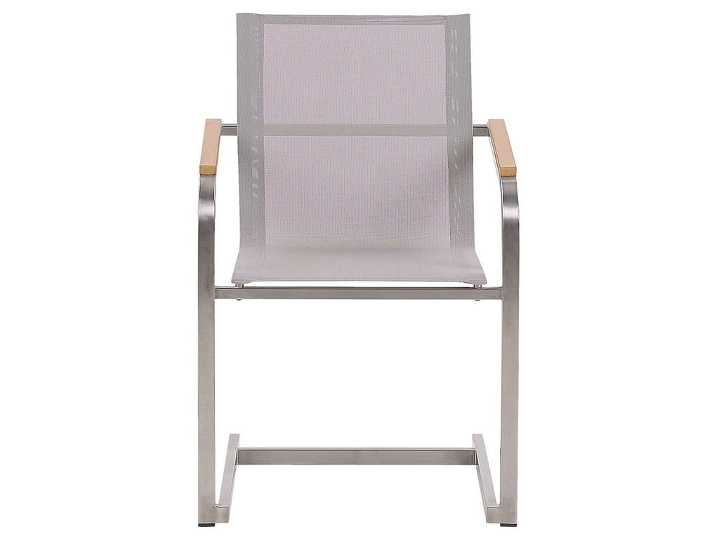 Garden Dining Set 8 Seater VALCANETTO/COSOLETO Metal Beige