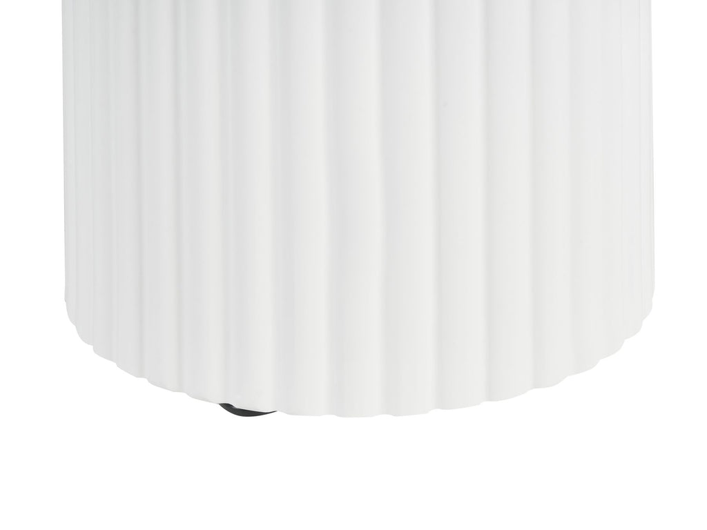 Dining Table SHERIDAN Light Brown/ White 180 cm 90 cm