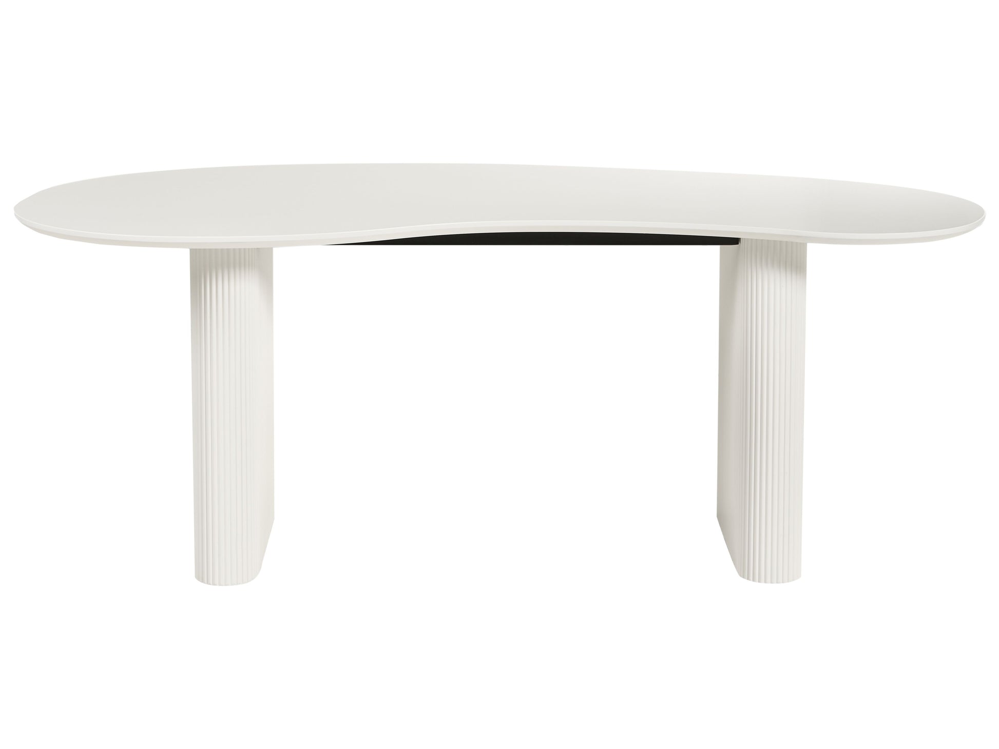 Dining Table PEERY White 93 cm 198 cm