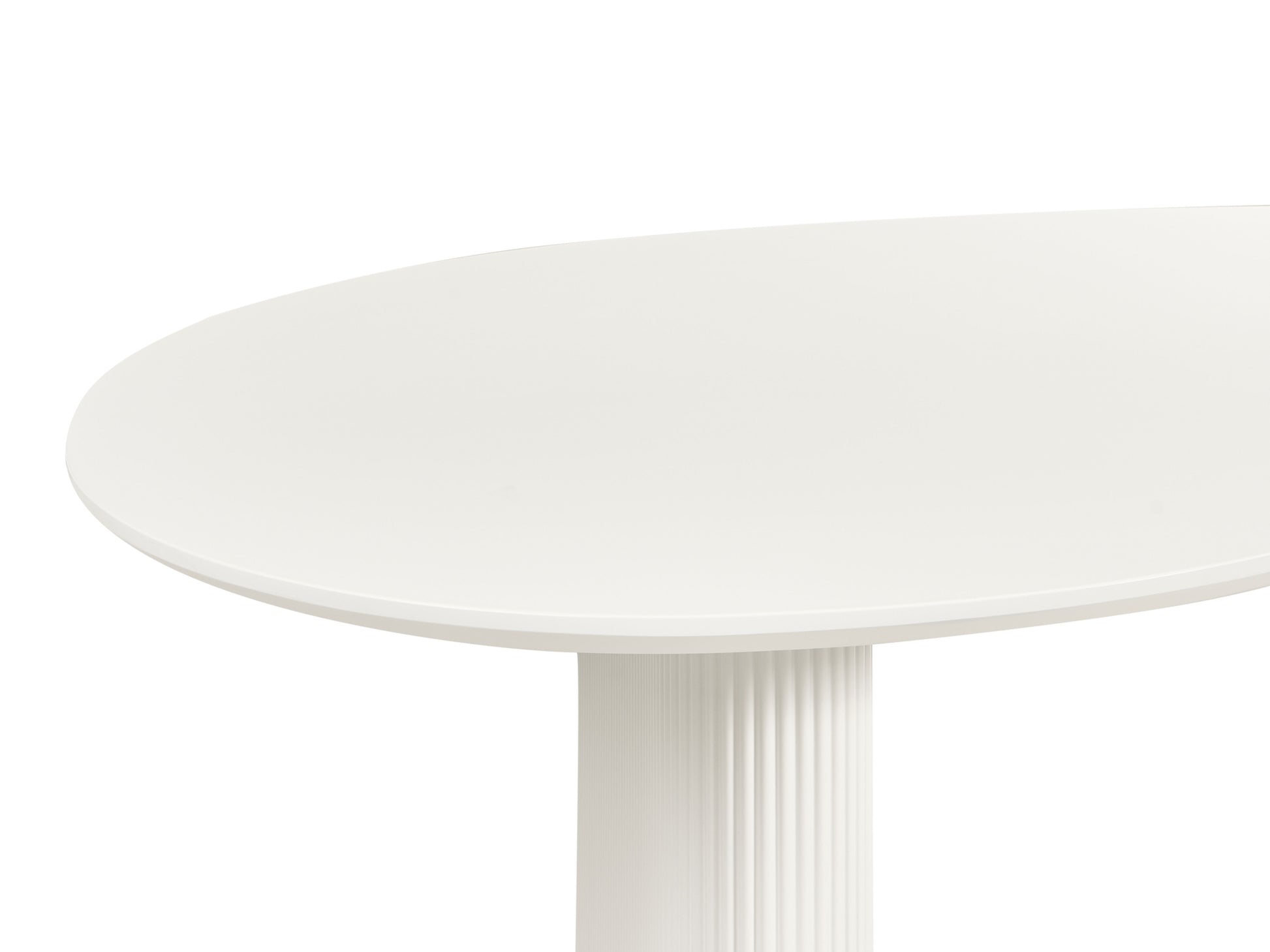 Dining Table PEERY White 93 cm 198 cm